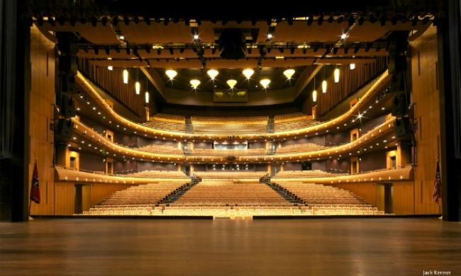 Cannon Center interior stage