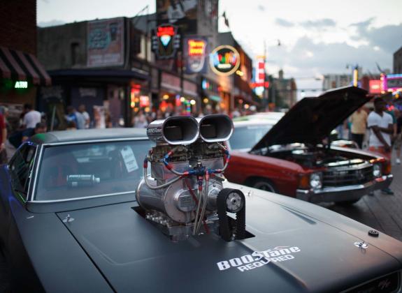 car on beale street