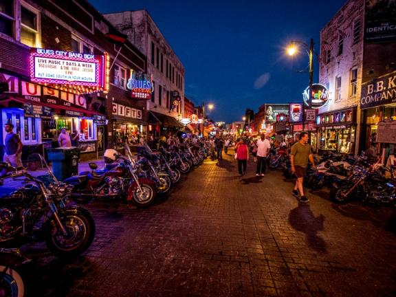 Bike Night on Beale Street: Craig Thompson Bike Night on Beale Street: Craig Thompson