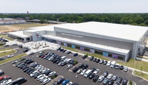 aerial exterior photo of Memphis Sports & Events Center